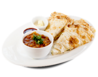 Stuffed Keema Kulcha